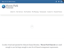 Tablet Screenshot of masonpark.com.au